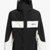 Hombre Quiksilver Chaquetas De Snow | High Altitude Gore-Tex® - Chaqueta Tecnica Snow Para Hombre True Black