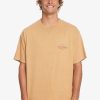 Hombre Quiksilver Camisetas & Polos | Qs Bloom - Camiseta Para Hombre Mustard