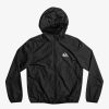 Nino Quiksilver Chaquetas & Abrigos | Everyday - Cortavientos Repelente Al Agua Para Chicos 8-16 Black