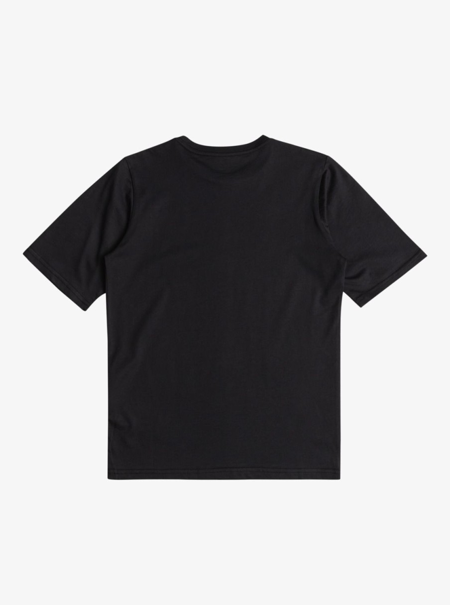 Nino Quiksilver Camisetas | Qs Mind Barrel - Camiseta Para Chicos 8-16 Black