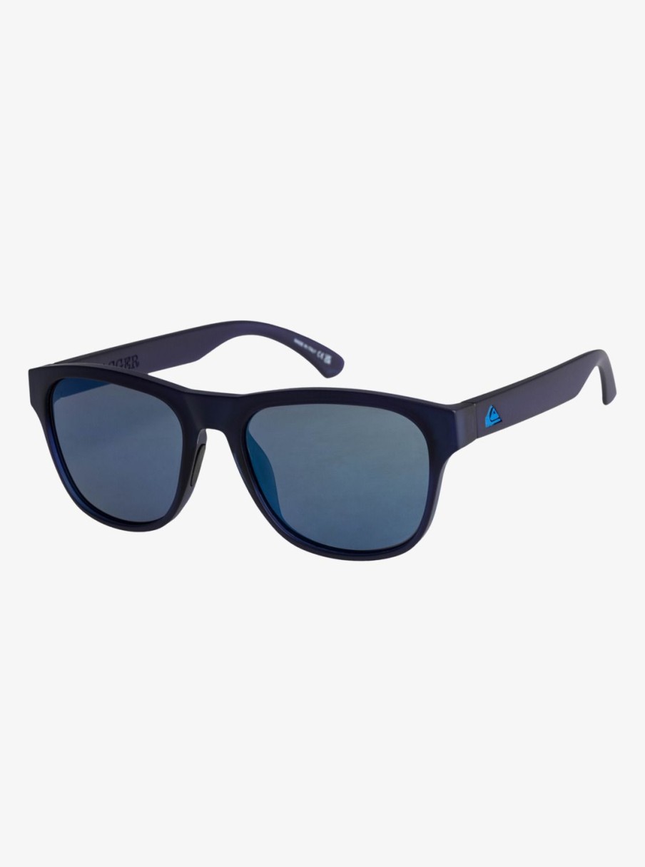 Hombre Quiksilver Gafas De Sol | Tagger - Gafas De Sol Para Hombre Navy/Flash Blue