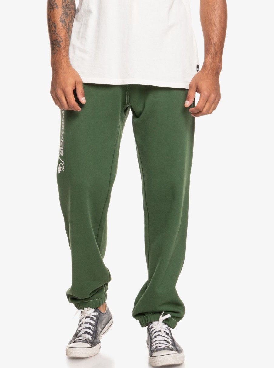 Hombre Quiksilver Pantalones | The Original - Pantalon De Chandal Para Hombre Greener Pastures