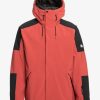 Hombre Quiksilver Chaquetas De Snow | Radicalo - Chaqueta Tecnica Snow Para Hombre Marsala