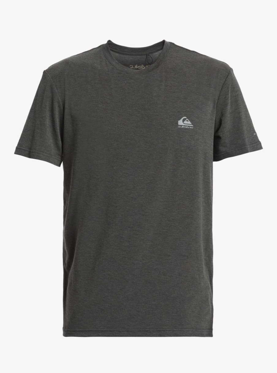 Hombre Quiksilver Camisetas & Polos | Coastal Run - Camiseta Para Hombre Black Heather