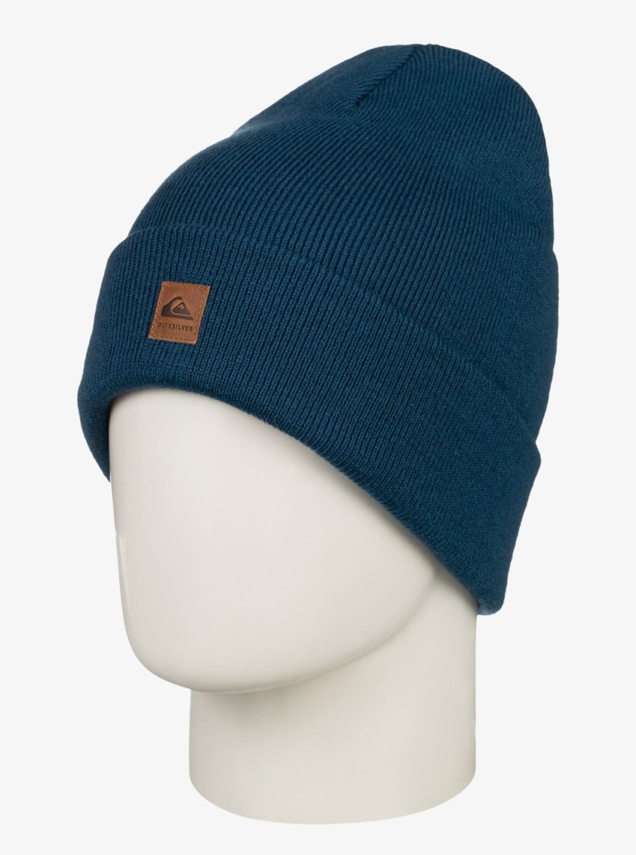 Hombre Quiksilver Accesorios | Brigade - Gorro Para Hombre Majolica Blue