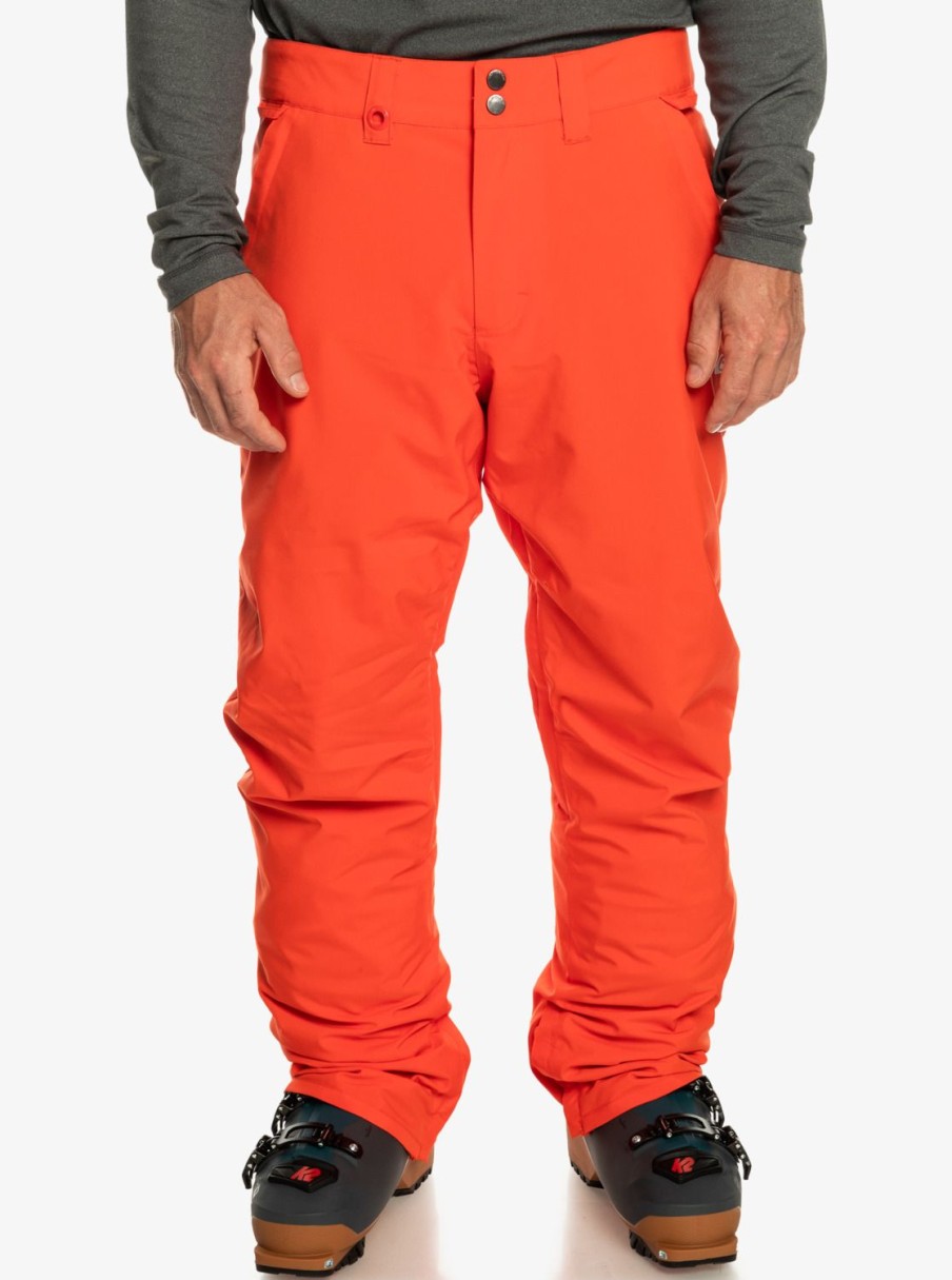 Hombre Quiksilver Pantalones De Snow | Estate - Pantalon Para Nieve Para Hombre Grenadine