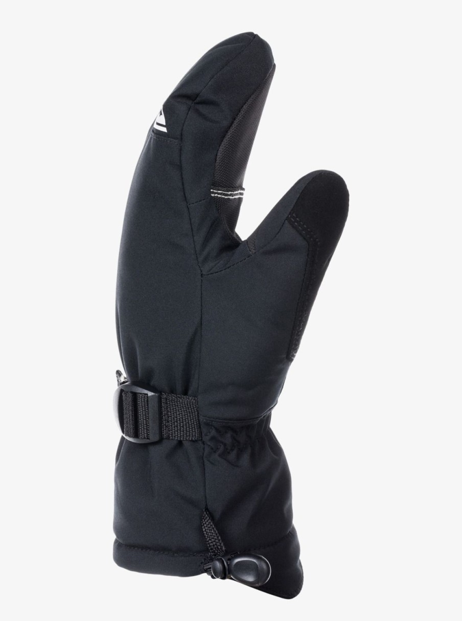 Nino Quiksilver Accesorios | Mission - Guantes Para Snowboard/Esqui Para Chicos True Black