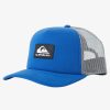 Hombre Quiksilver Gorras & Sombreros | Omnipotent - Gorra Con Ajuste Posterior A Presion Para Hombre Estate Blue