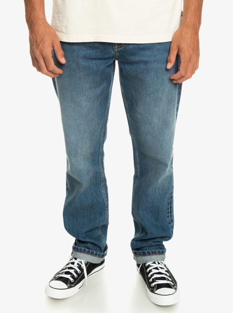 Hombre Quiksilver Pantalones | Modern Wave Vaquero Para Hombre Aged