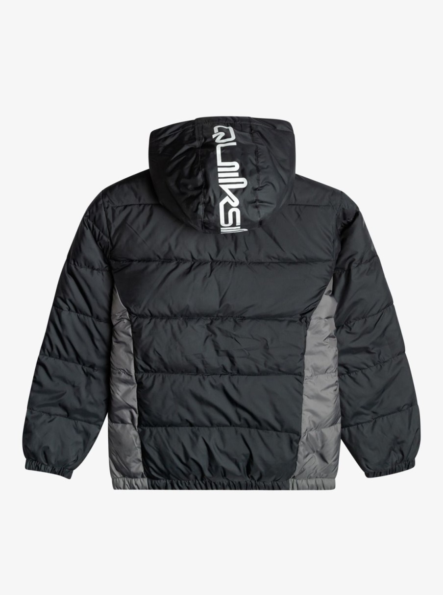 Nino Quiksilver Chaquetas & Abrigos | Mirage Mix - Chaqueta Acolchada Para Chicos 8-16 Black