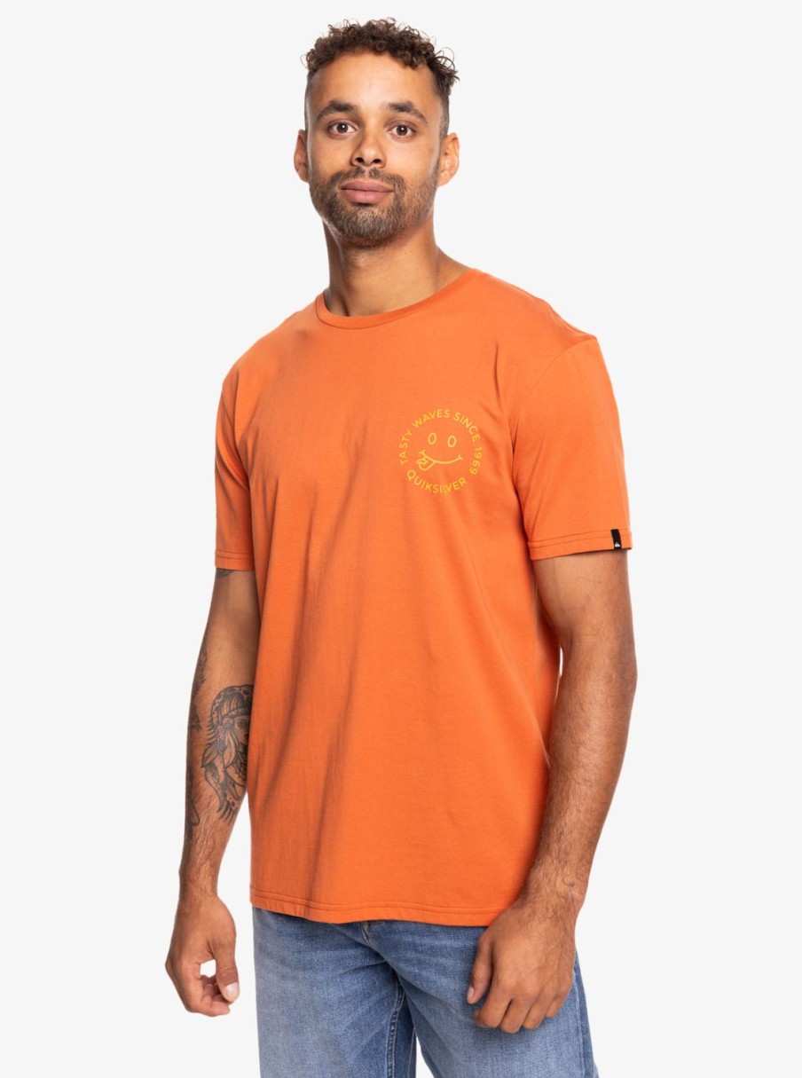 Hombre Quiksilver Camisetas & Polos | Tasty Waves - Camiseta Para Hombre Mango