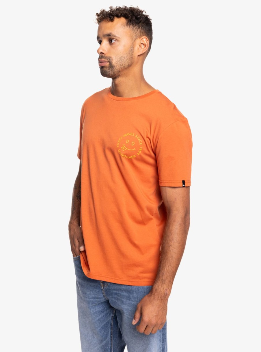 Hombre Quiksilver Camisetas & Polos | Tasty Waves - Camiseta Para Hombre Mango