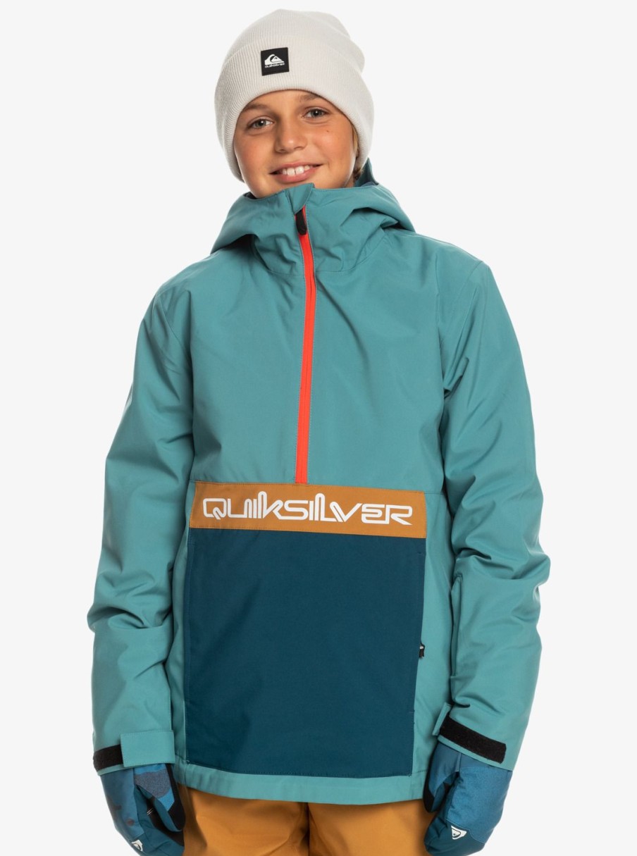 Nino Quiksilver Accesorios | Steeze - Chaqueta Tecnica Snow Para Chicos 8-16 Brittany Blue