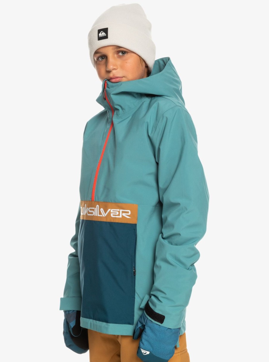 Nino Quiksilver Accesorios | Steeze - Chaqueta Tecnica Snow Para Chicos 8-16 Brittany Blue