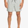 Hombre Quiksilver Trajes De Bano | Everyday Deluxe 15" - Short De Natacion Para Hombre Sleet Heather