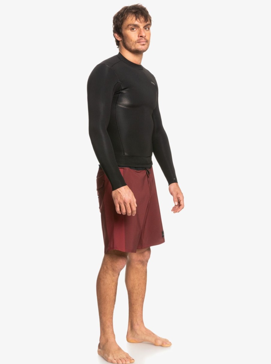 Hombre Quiksilver Trajes De Surf | 2Mm Everyday Sessions - Chaqueta De Neopreno Para Hombre Black