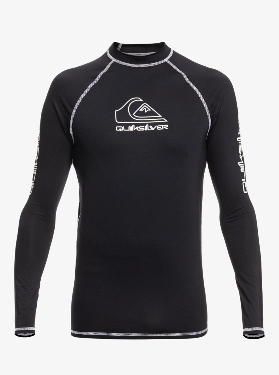 Hombre Quiksilver Lycras | On Tour - Lycra De Manga Larga Upf 50 Para Hombre Black