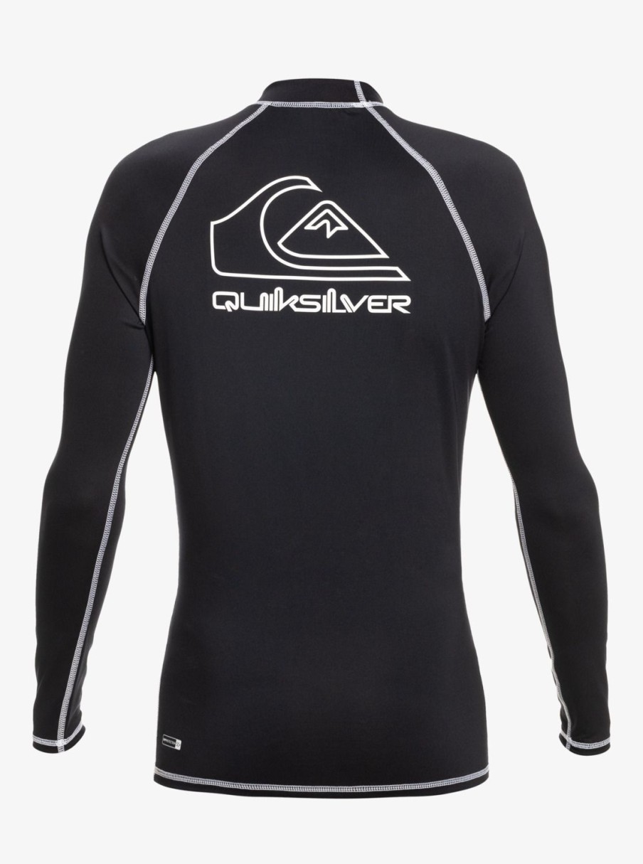 Hombre Quiksilver Lycras | On Tour - Lycra De Manga Larga Upf 50 Para Hombre Black