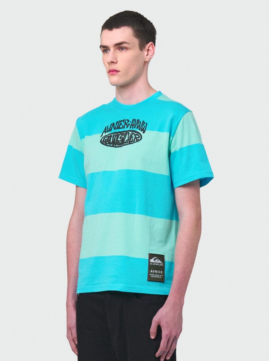 Hombre Quiksilver Camisetas & Polos | Avnier Source Secam - Camiseta Unisex Cabbage