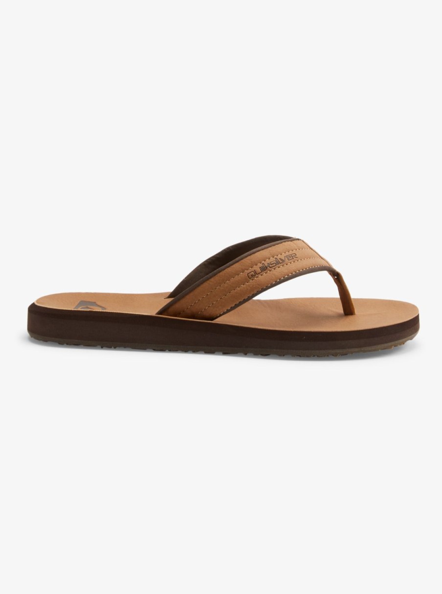 Hombre Quiksilver | Carver Nubuck - Sandalias Para Hombre Tan - Pattern_1