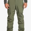 Hombre Quiksilver Pantalones De Snow | Estate - Pantalon Para Nieve Para Hombre Laurel Wreath