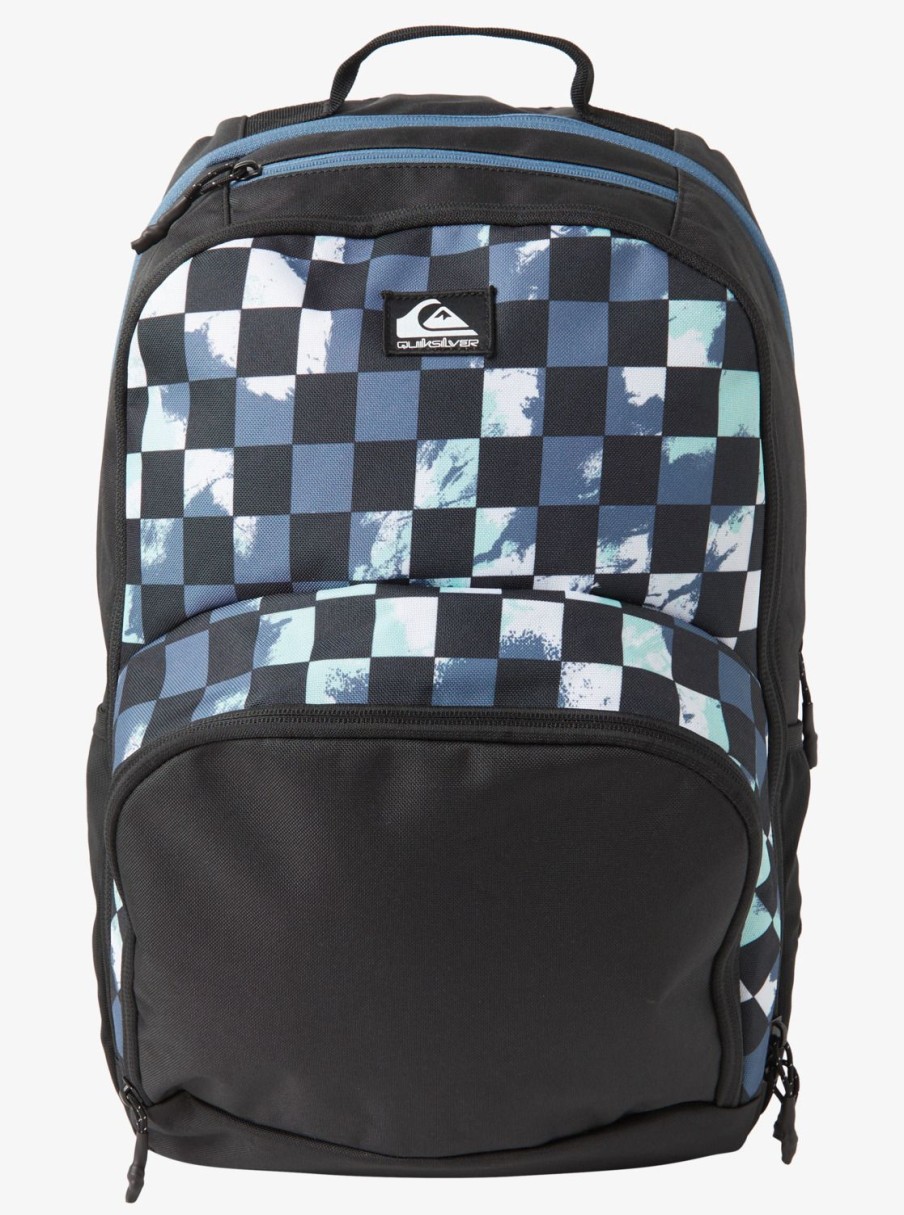 Hombre Quiksilver Bolsos & Mochilas | 1969 Special 2.0 28L - Mochila Grande Para Hombre Bering Sea Check Tie Dye 233