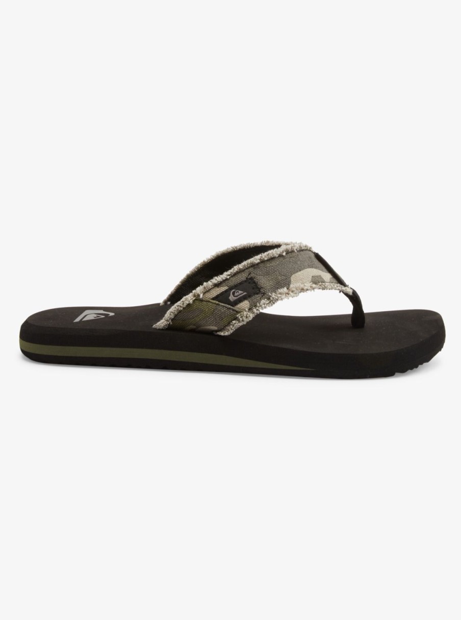 Hombre Quiksilver | Monkey Abyss - Sandalias Para Hombre Green/Brown/Black