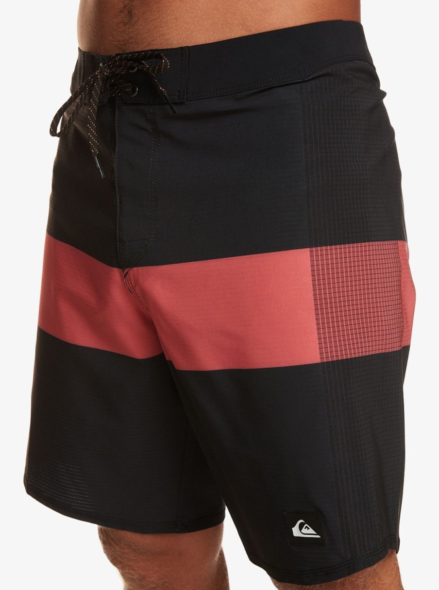 Hombre Quiksilver Boardshorts | Highlite Arch 19" - Boardshorts Para Hombre Black