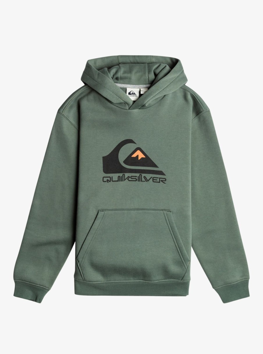 Nino Quiksilver Sudaderas | Big Logo - Sudadera Con Capucha Para Chicos Laurel Wreath