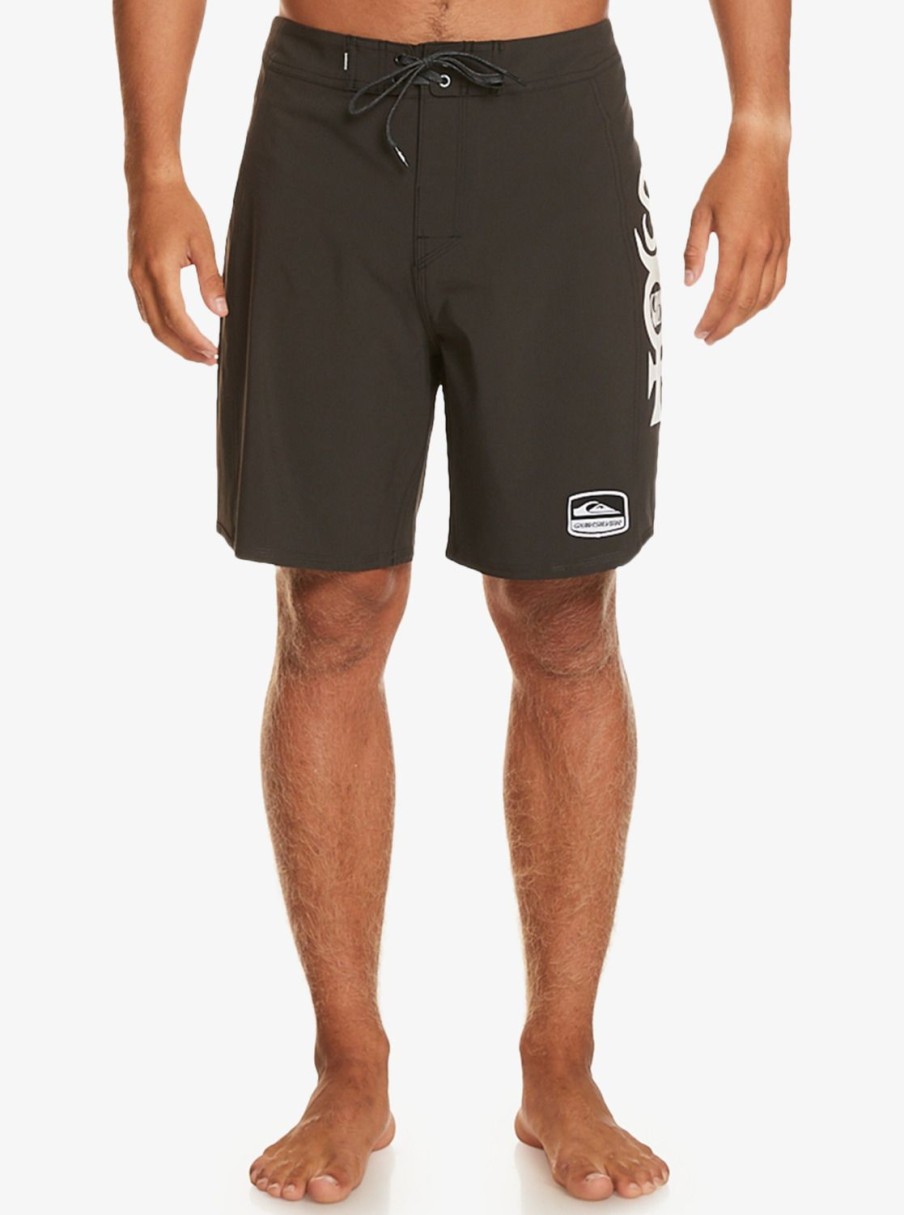 Hombre Quiksilver Boardshorts | Surfsilk Arch Sof 18" - Boardshorts Para Hombre Tarmac