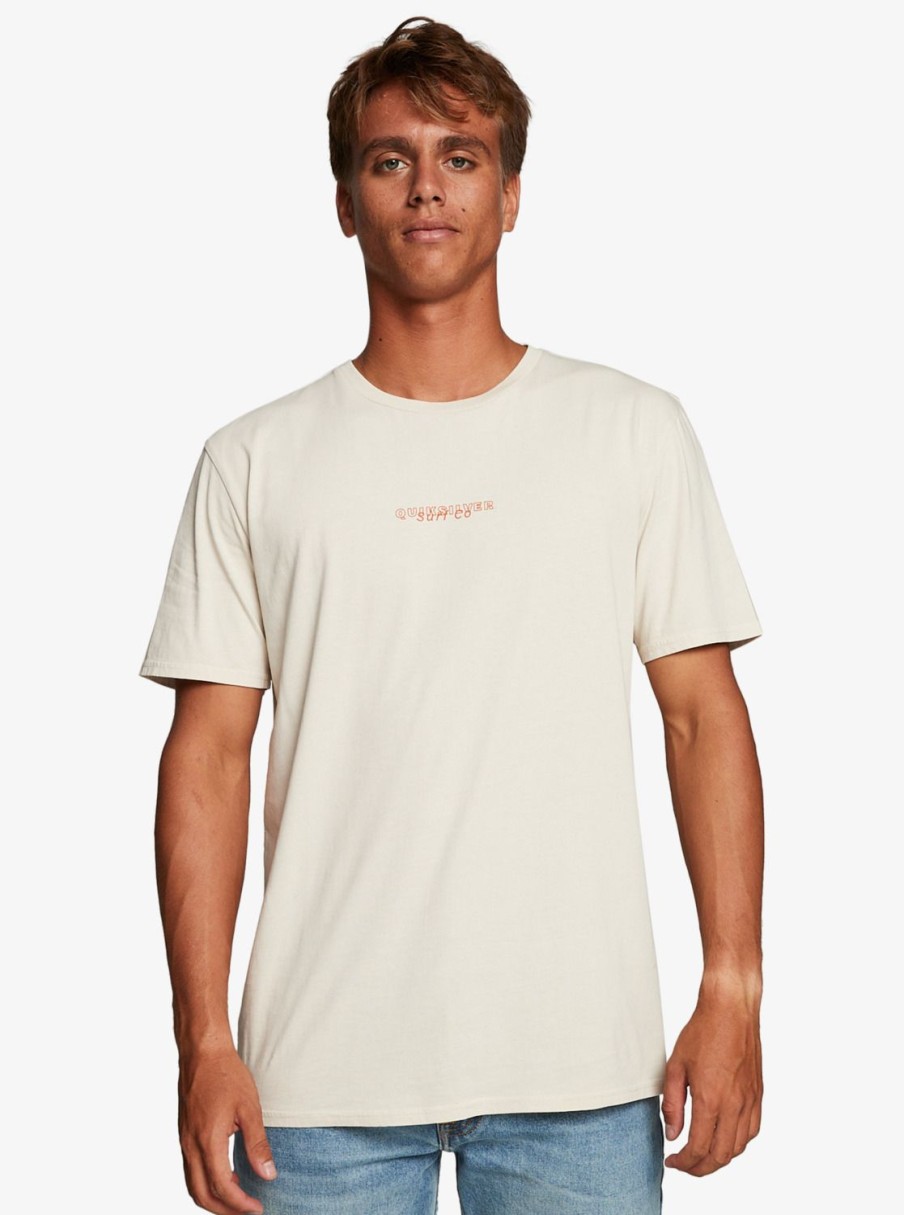 Hombre Quiksilver Camisetas & Polos | Urban Volcano - Camiseta Para Hombre Birch