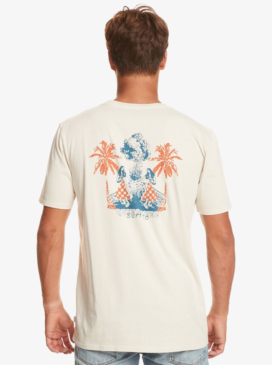 Hombre Quiksilver Camisetas & Polos | Urban Volcano - Camiseta Para Hombre Birch