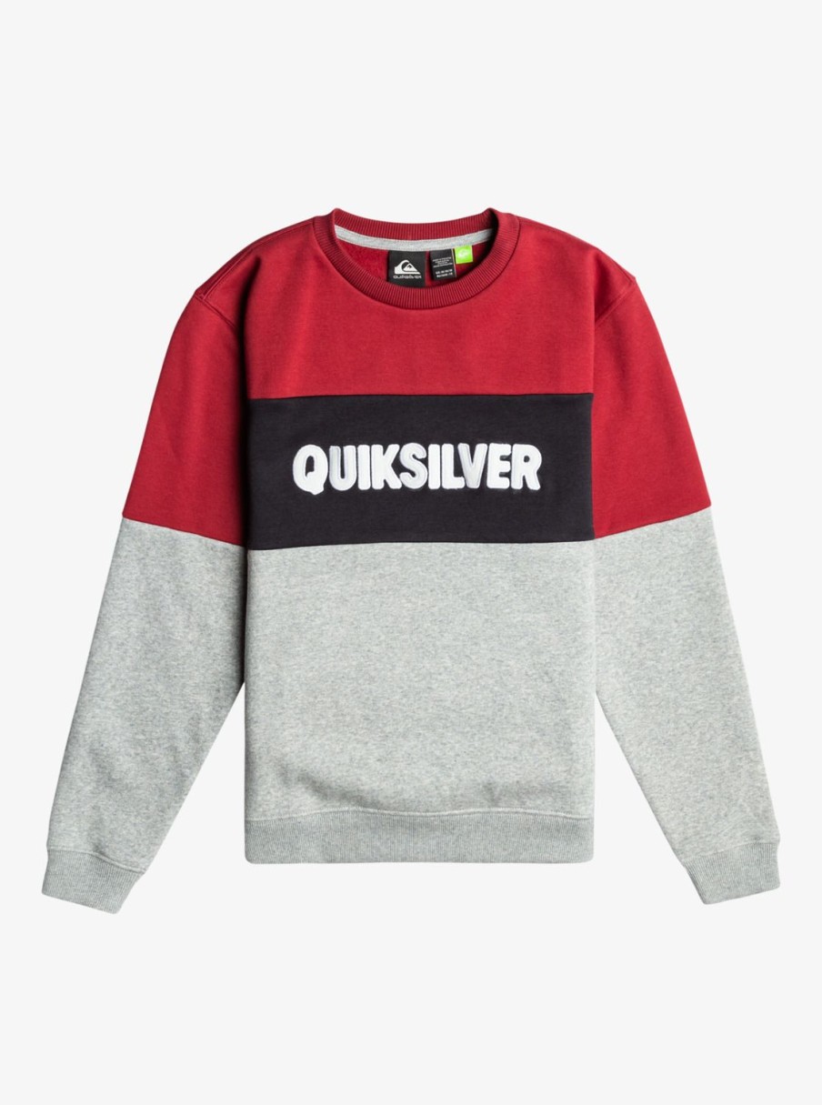 Nino Quiksilver Sudaderas | School Again - Sudadera Para Chicos 8-16 Tibetan Red