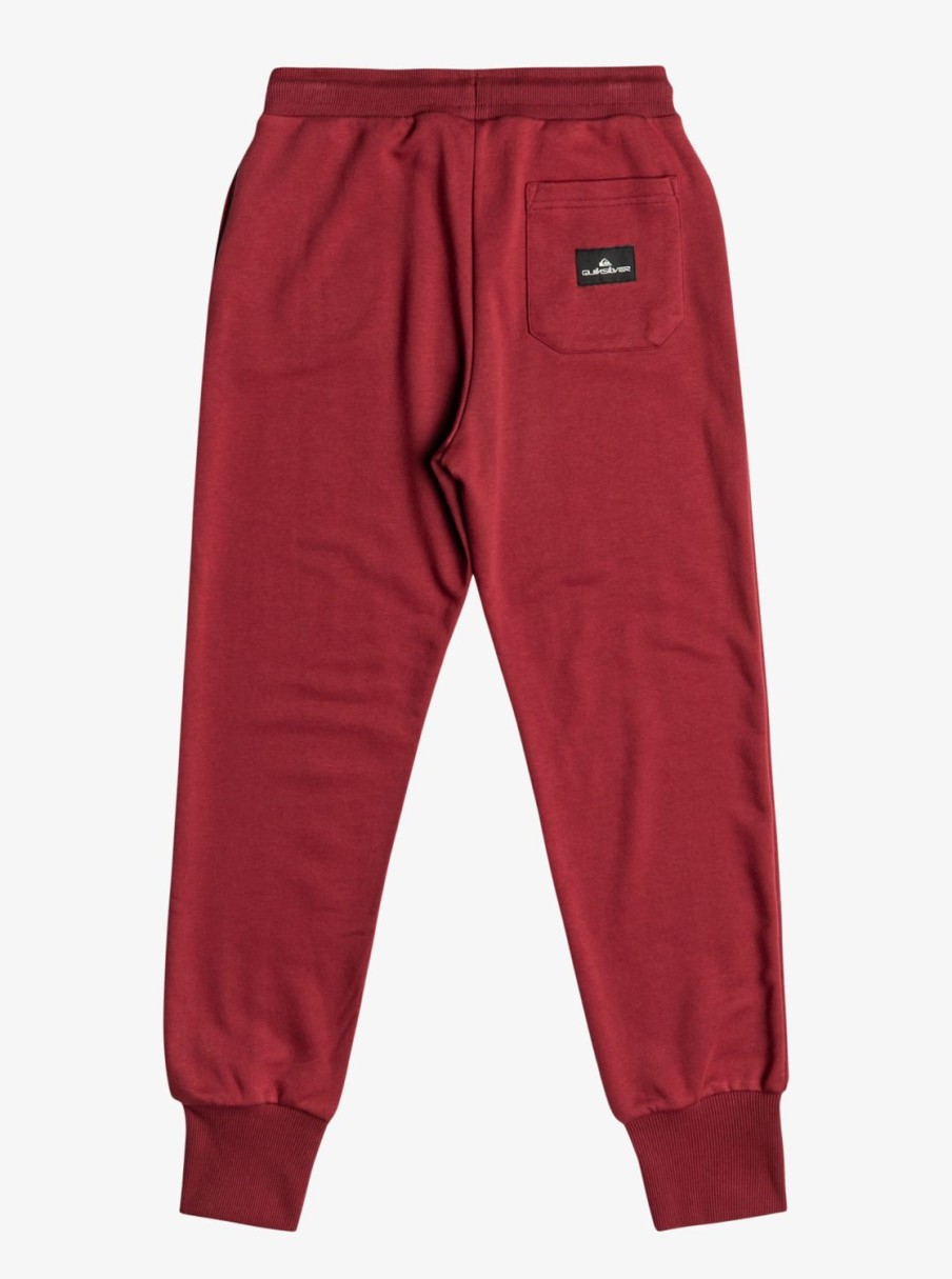 Nino Quiksilver Pantalones | Easy Day Slim - Pantalon De Chandal Para Chicos 8-16 Tibetan Red