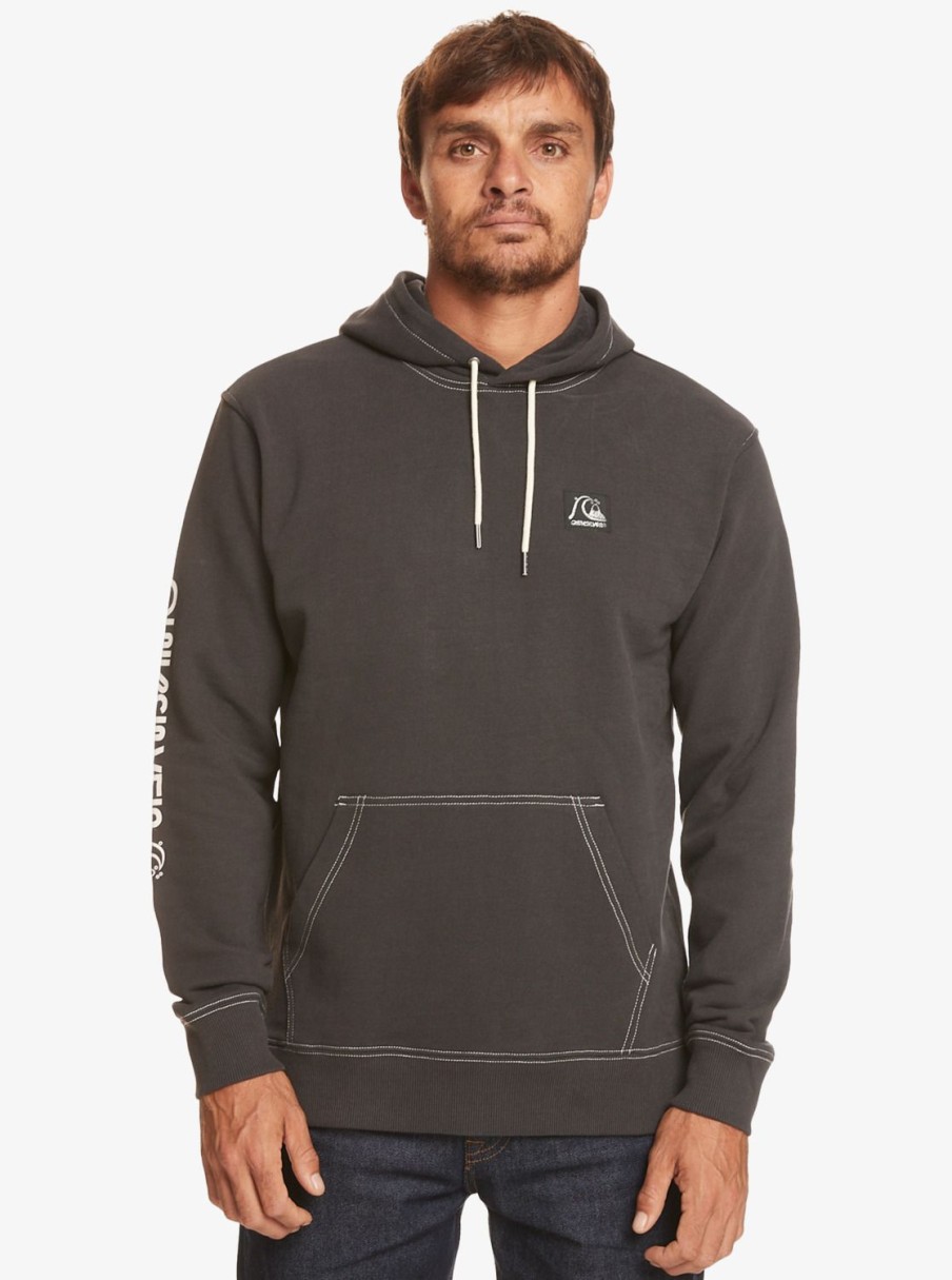 Hombre Quiksilver Sudaderas & Jerseis | The Original - Sudadera Con Capucha Para Hombre Black