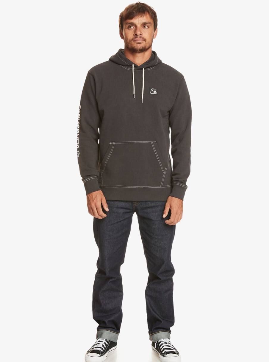 Hombre Quiksilver Sudaderas & Jerseis | The Original - Sudadera Con Capucha Para Hombre Black