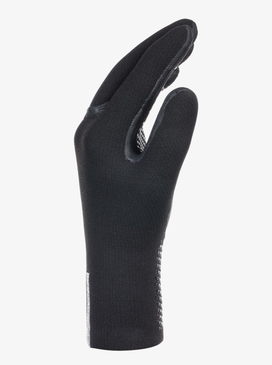 Hombre Quiksilver Trajes De Surf | 3Mm Marathon Sessions - Guantes De Neopreno Para Surf Para Hombre Black