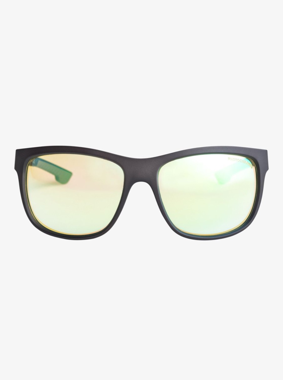 Hombre Quiksilver Gafas De Sol | Crusader Photochromic - Gafas De Sol Para Hombre Grey/Ml Green