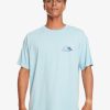 Hombre Quiksilver Camisetas & Polos | Fading Sun - Camiseta Para Hombre Clear Sky