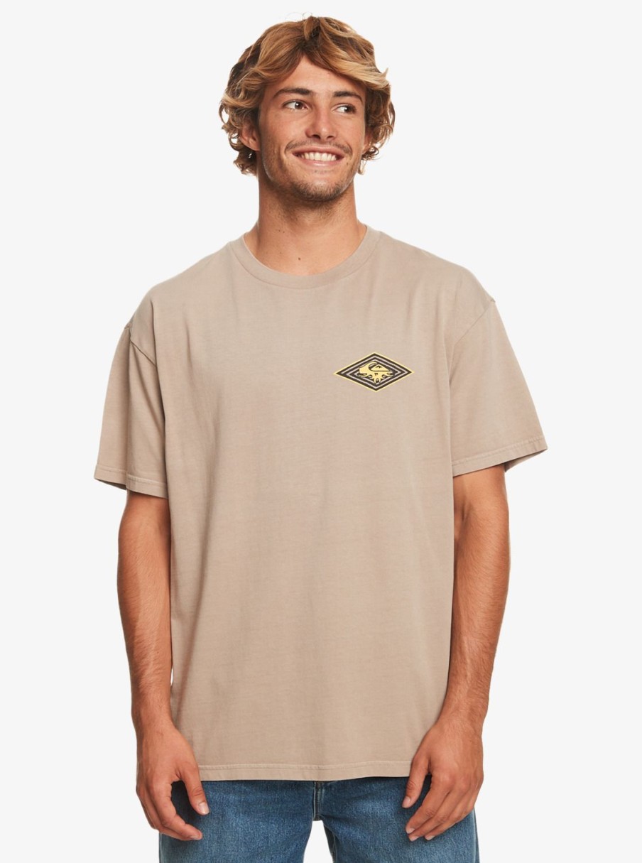 Hombre Quiksilver Camisetas & Polos | Fall City - Camiseta Para Hombre Goat