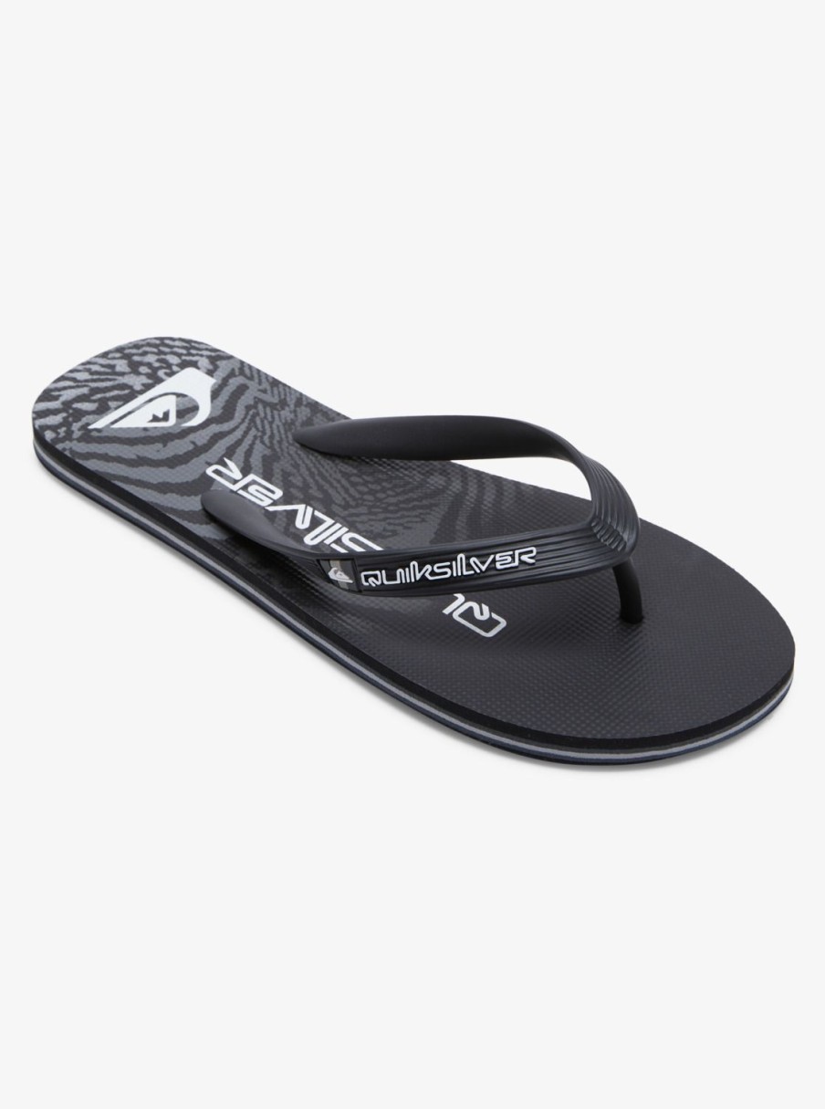 Hombre Quiksilver | Molokai - Chanclas Para Hombre Black 1