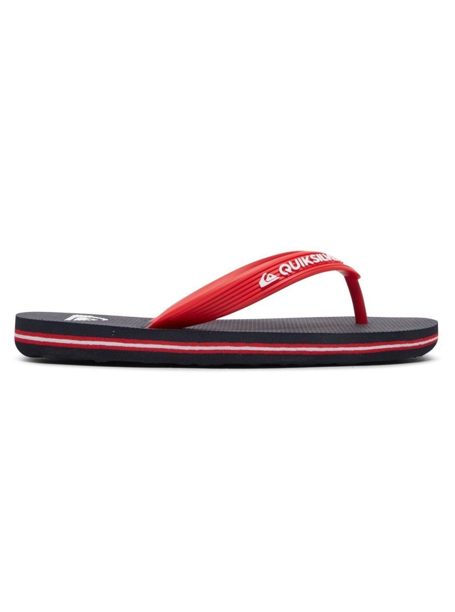 Nino Quiksilver Chanclas | Molokai - Chanclas Para Chicos Blue/Red/Blue