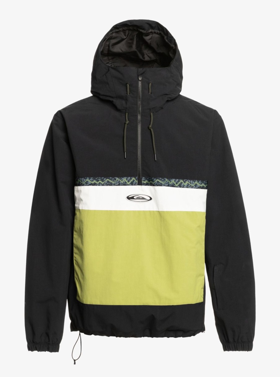 Hombre Quiksilver Chaquetas De Snow | Steeze - Chaqueta Tecnica Snow Para Hombre True Black