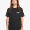 Nino Quiksilver Camisetas | Retro Wave - Camiseta Para Chicos 8-16 Black