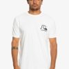 Hombre Quiksilver Camisetas & Polos | The Original - Camiseta Para Hombre White