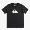 Nino Quiksilver Camisetas | Comp Logo - Camiseta Para Chicos Black