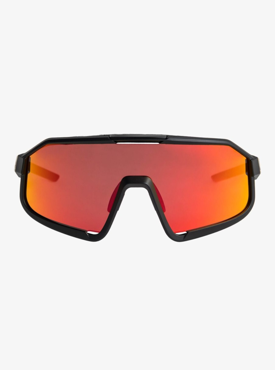 Hombre Quiksilver Gafas De Sol | Slash+ - Gafas De Sol Para Hombre Black/Ml Red