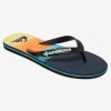 Hombre Quiksilver | Molokai Hold Down - Chanclas Para Hombre Black/Blue/Blue