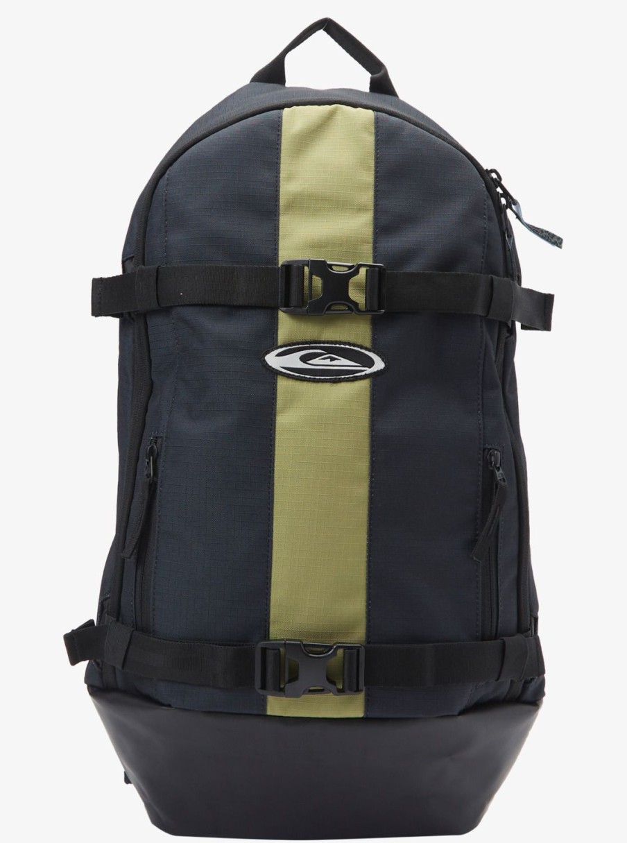 Hombre Quiksilver Accesorios | Austin Sweetin 18L - Mochila Mediana Para Nieve Para Hombre True Black