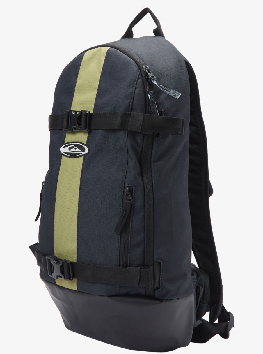 Hombre Quiksilver Accesorios | Austin Sweetin 18L - Mochila Mediana Para Nieve Para Hombre True Black